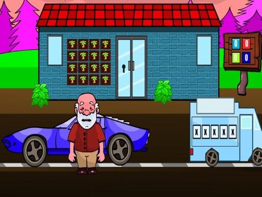 Save The Hungry Old Man - browser game screenshot