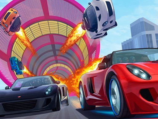 Imposible  Car Stunt Guy  - browser game screenshot