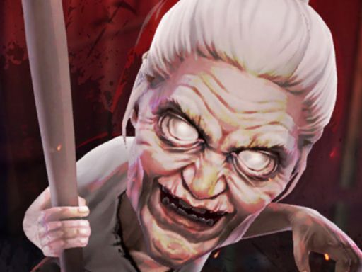 Scary granny horror game - browser game screenshot