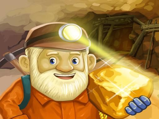 Gold Miner Deluxe - browser game screenshot