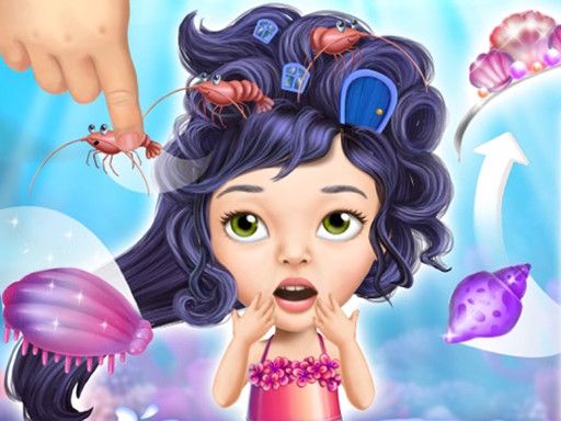 Sweet Baby Mermaid Life - browser game screenshot