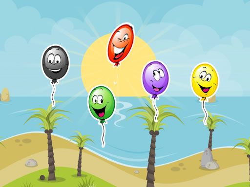 Balloon Paradise - browser game screenshot