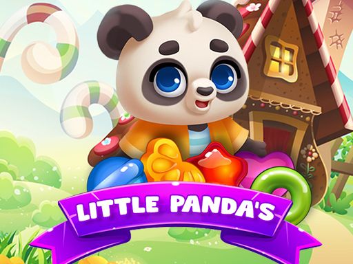 Little panda match3 - browser game screenshot