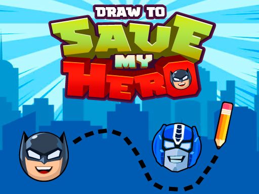 Draw to Save my Hero - browser game screenshot