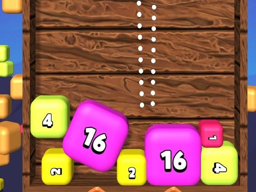 2048 Shooter Merge - browser game screenshot