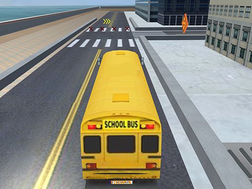 School Bus Simulation - browser game screenshot