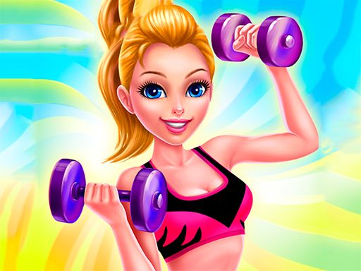 Fitness Girl Dress Up - browser game screenshot