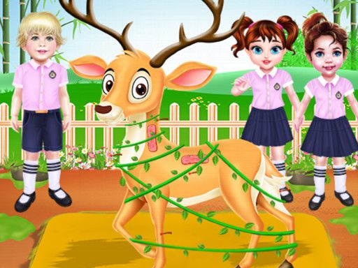 Baby Taylor Wild Animal Doctor - browser game screenshot