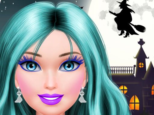 Halloween Salon - Girls Game - browser game screenshot