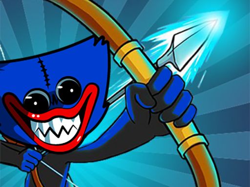 Huggy Wuggy Archer Huggy Wuggy Archer - browser game screenshot