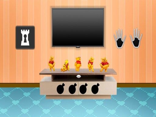 Kids House Escape - browser game screenshot