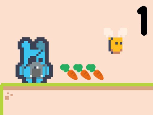 Captain Rabbit 1 - browser game screenshot