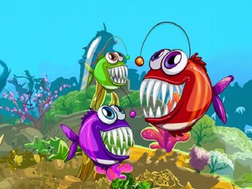 Mad fish 2 - browser game screenshot