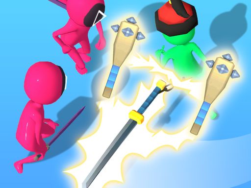 Merge Fighting 3d - browser game screenshot