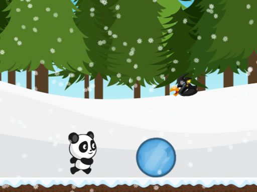 Panda Run - browser game screenshot
