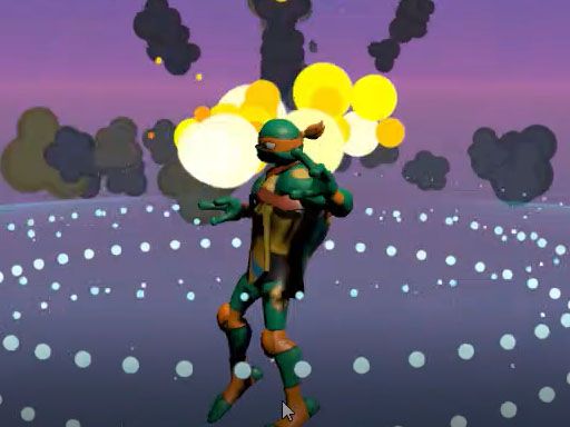 Ninja Runner Fighter - browser game screenshot