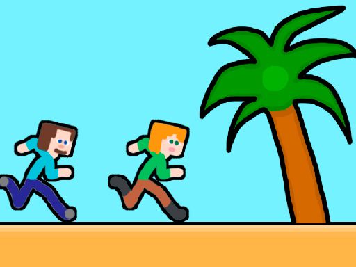Steveman and Alexwoman 2 - browser game screenshot