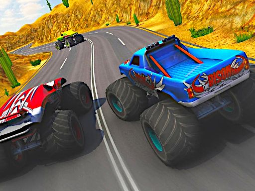 Monster Truck Extreme Racing - browser game screenshot