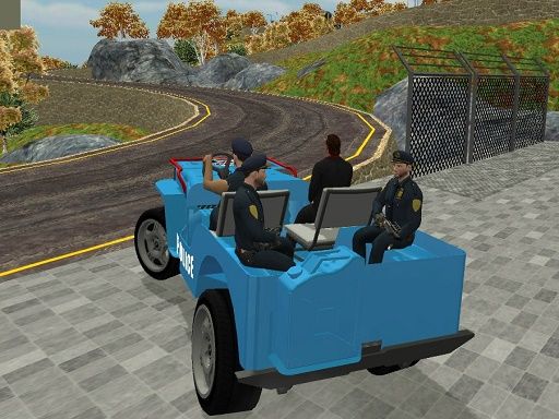 Vehicle Transport Police Simulator - browser game screenshot
