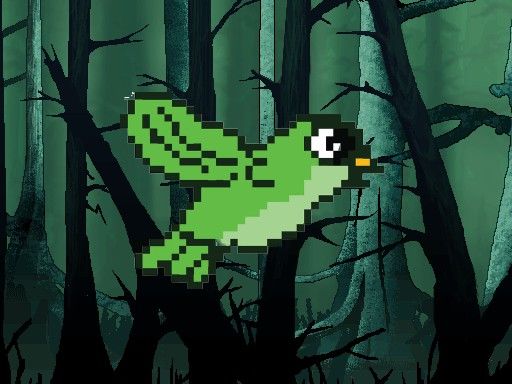Flappy Zombird - browser game screenshot