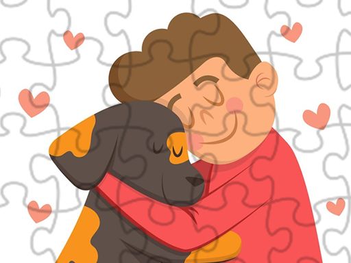 Adopt a Pet Jigsaw - browser game screenshot