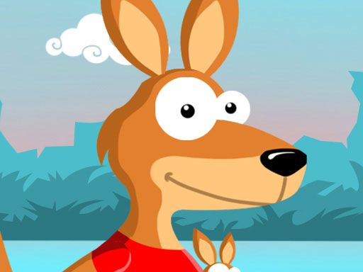 Jumpy Kangaroo - browser game screenshot