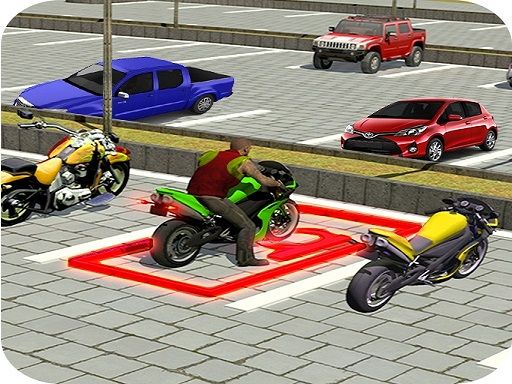 City Bike Parking Game 3D - browser game screenshot