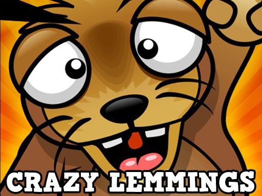 Crazy Lemmings - browser game screenshot
