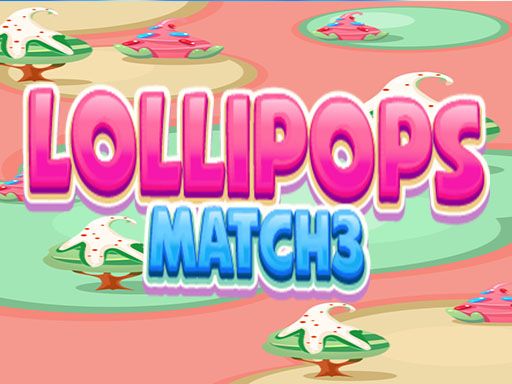 Lollipops Match3 - browser game screenshot