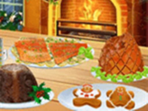 Cooking Christmas Traditional Food - browser game screenshot