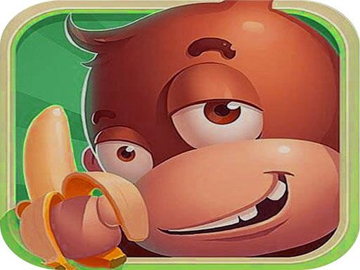 jungle monkey run：super hero - browser game screenshot
