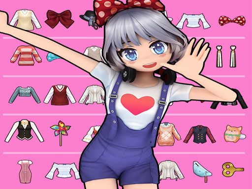 Dress Up 3D  - browser game screenshot