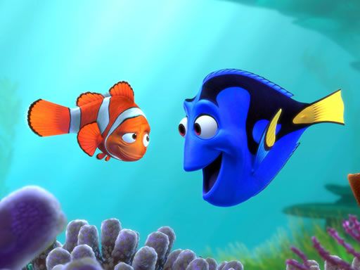 Cartoon Sea Fish Memory - browser game screenshot