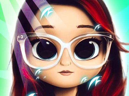 Cute Little Girls Customs - browser game screenshot