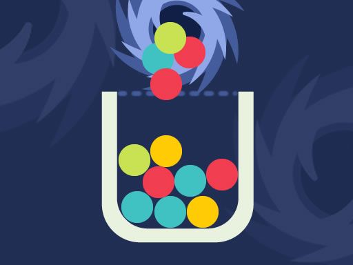 Filled Glass 3: Portals - browser game screenshot