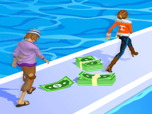 RUN RICH 3D ONLINE - browser game screenshot