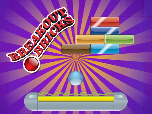 Breakout Bricks Game - browser game screenshot