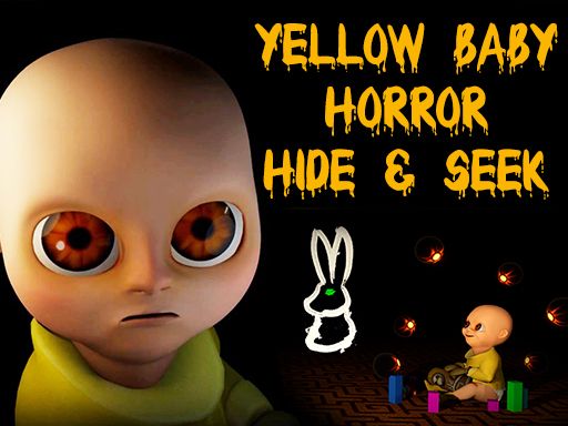 Yellow Baby Horror Hide & Seek - browser game screenshot
