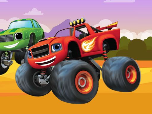 Blaze Monster Machines Hidden Keys - browser game screenshot