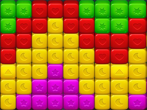 TOY BLAST PUZZLE - browser game screenshot