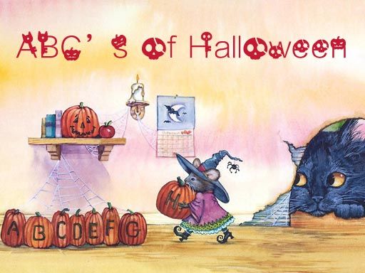 ABC's of Halloween - browser game screenshot