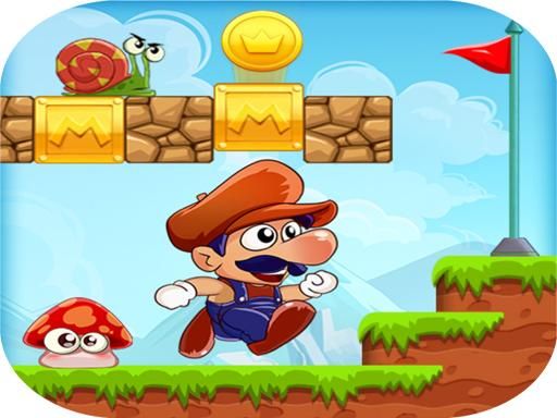 Super Mario Adventure 2021 - browser game screenshot