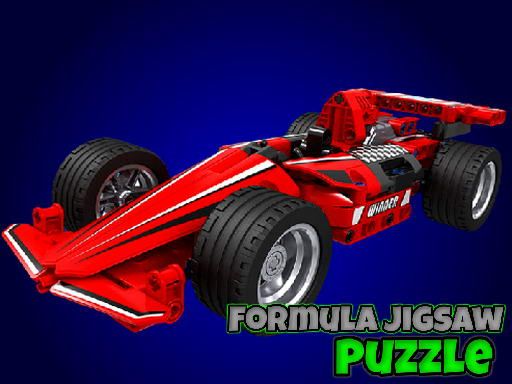 Formula Jigsaw Puzzle Formula Jigsaw Puzzle - browser game screenshot