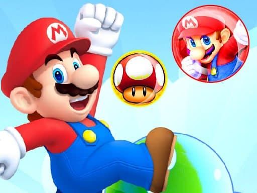 Super Mario Bubble Shoot - browser game screenshot