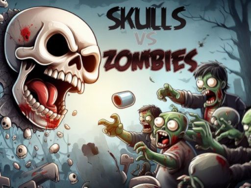 Skull vs Zombies - browser game screenshot