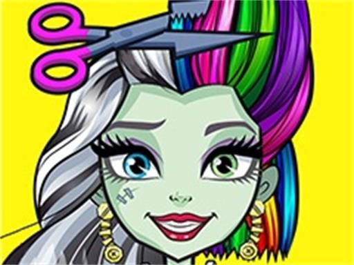 Monster High Beauty Shop Game - browser game screenshot
