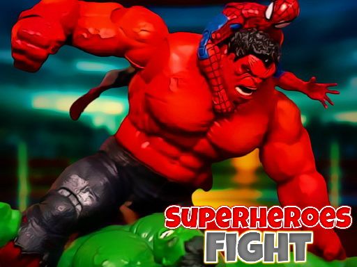 Superheroes Fight - browser game screenshot