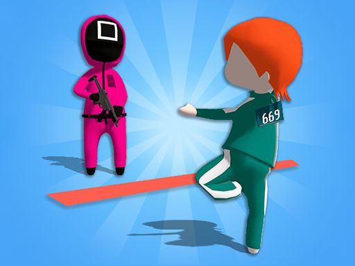 Squid Game Fun Race - browser game screenshot