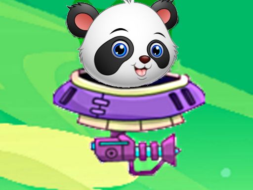 Baby Panda Space Adventure - browser game screenshot