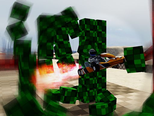 Go Kart Boost Playground - browser game screenshot